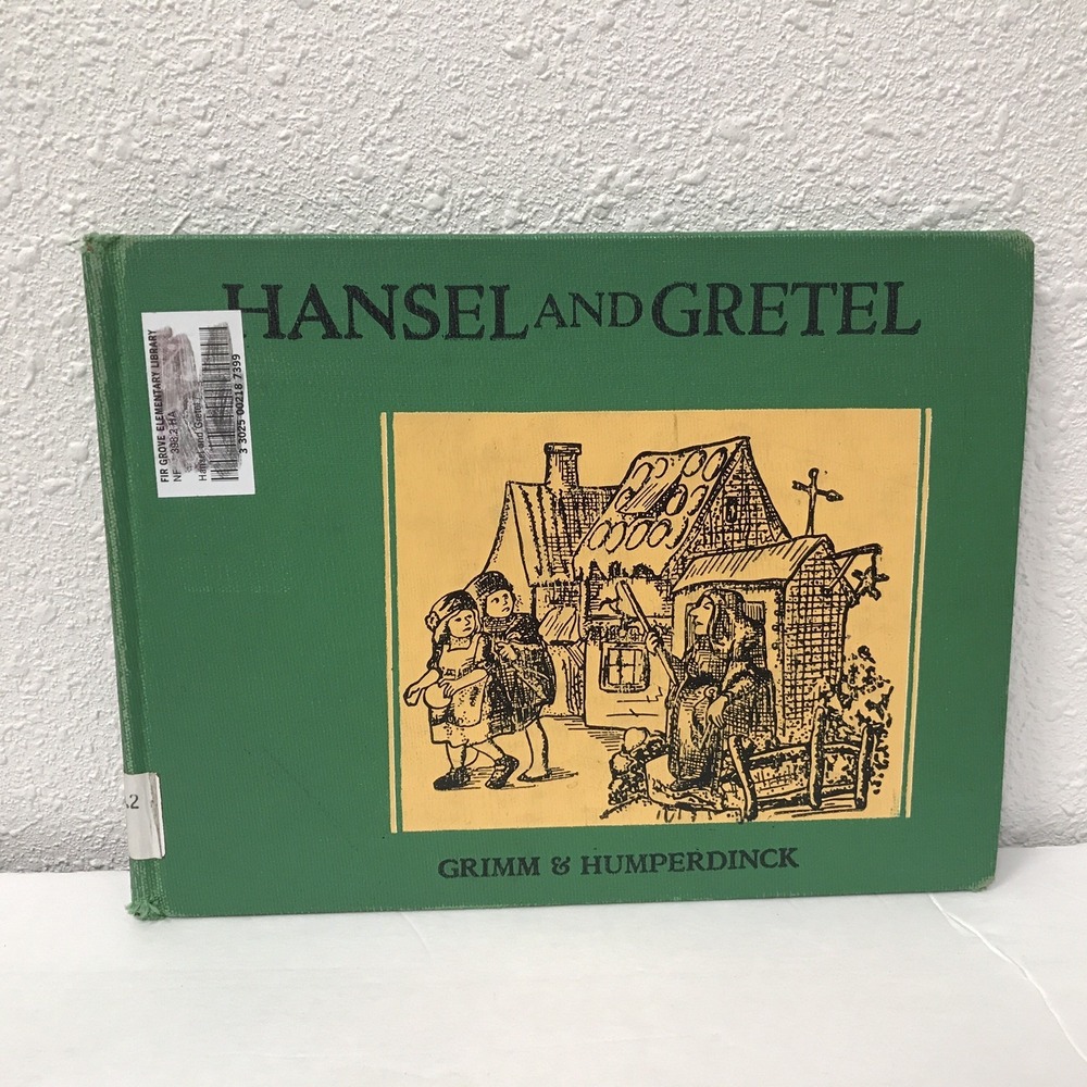Hansel and Gretel Grimm & Humperdinck Illustration Chappell Warren 1944 Rare